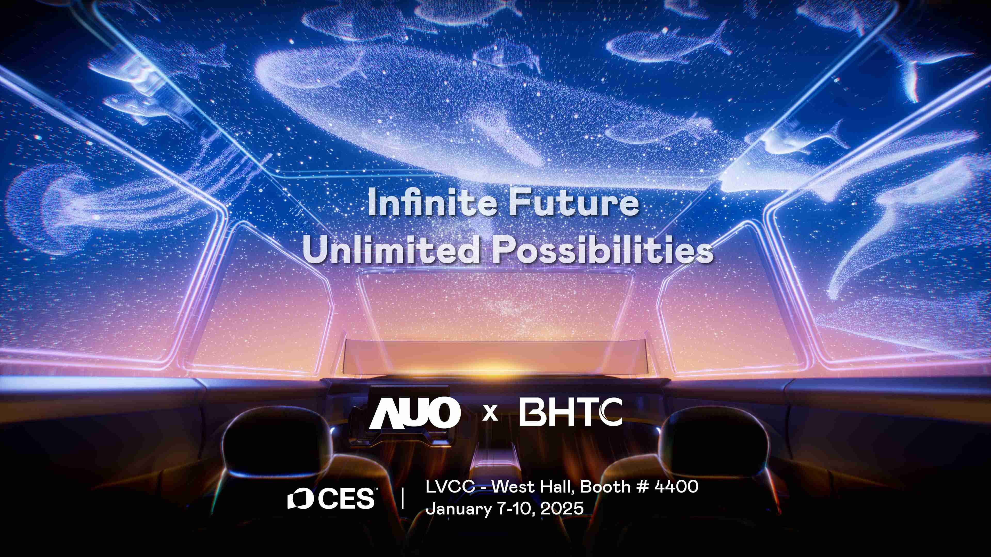 财神娱乐以Infinite Future, Unlimited Possibilies为主题，，，，联合BHTC于CES 2025扩大规模展出