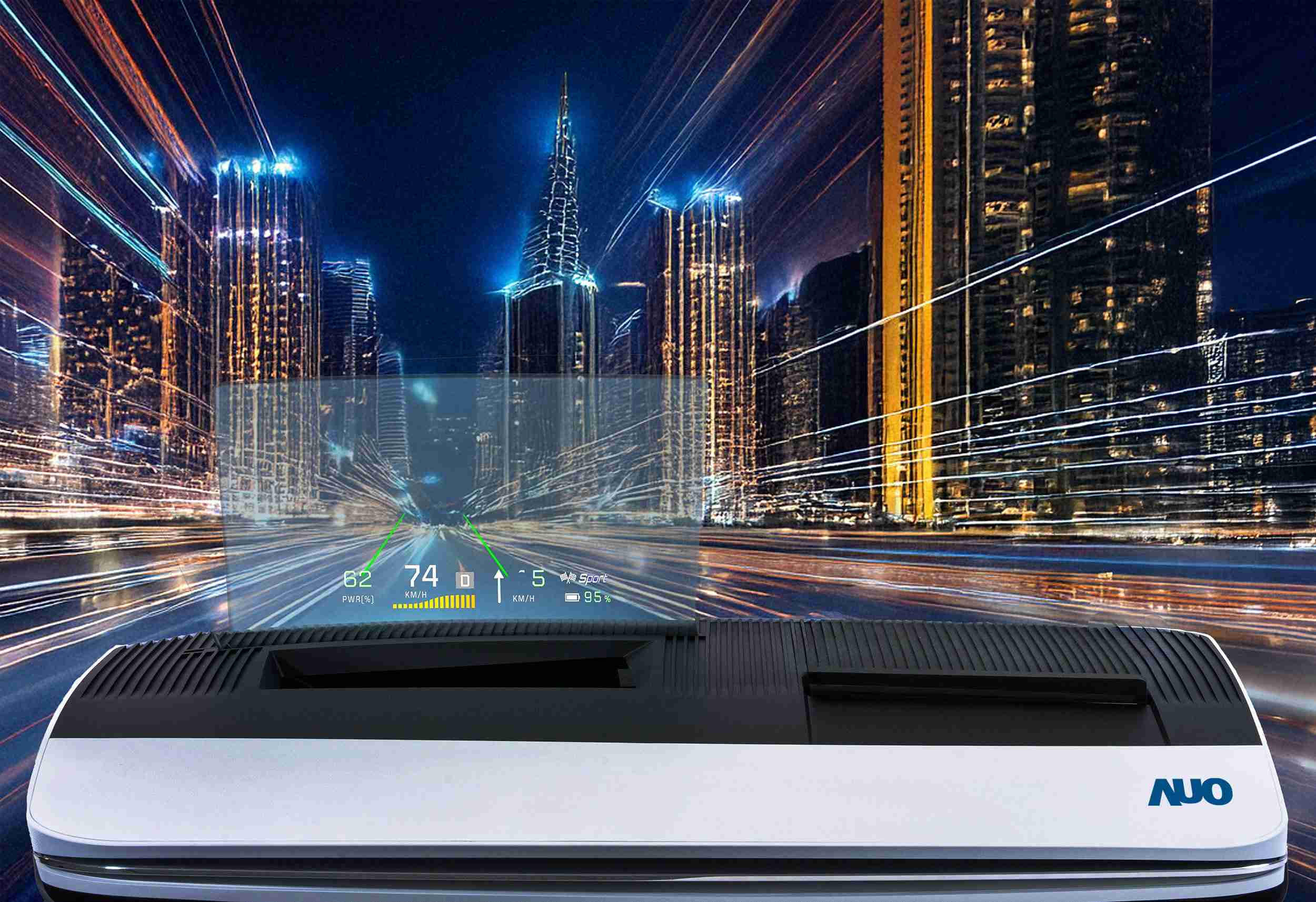 财神娱乐推出13吋Micro LED抬头显示器，，提供高入眼亮度、、、高色彩饱和度的显示质量，，，，在阳光下或黑暗中都清晰可见，，并利用Micro LED模块体积小的优势，，，，解决车用空间有限的痛点