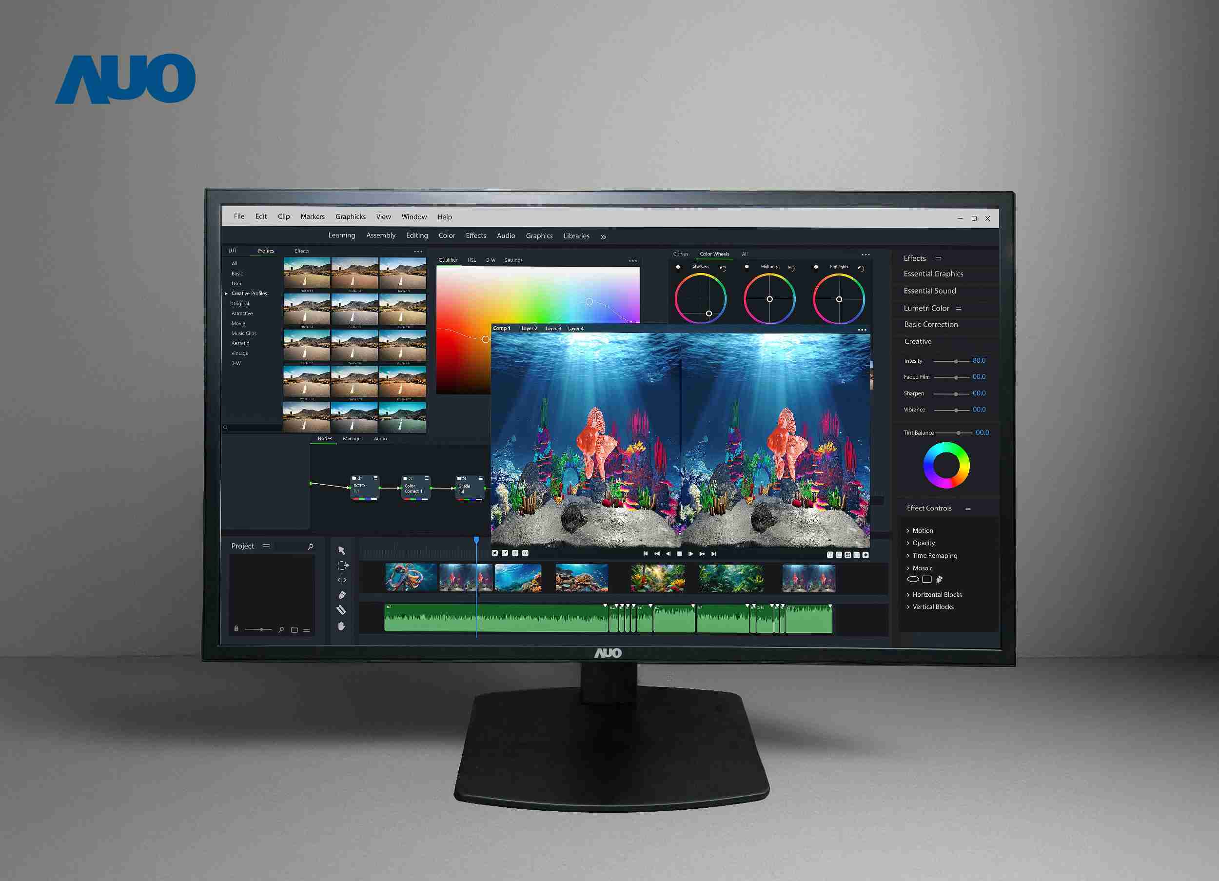 财神娱乐开发32吋2D/3D专业桌上型显示器，，，，拥有8K4K超高分辨率，，并以低串扰算法优化3D显示效果，，搭载自动眼球追踪功能，，，，能实时调整3D图像，，，，进行实时2D与3D无缝共存窗口，，提供图像设计工作者突破二维接口的崭新工作氛围与效率